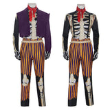 CoCo Cosplay Costume Hé‌ctor Rivera Purple Outfit  Adult Male Halloween Carnival Costume