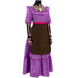 CoCo Cosplay Costume Imelda Purple Dress Adult Female Halloween Carnival Costume
