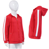 CoCo Cosplay Costume Miguel Riveras Kids Children Red Hoodie Halloween Carnival Costume