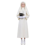 Conjuring Cosplay Costume The Nun White Outfit Adult Female Halloween Carnival Costume