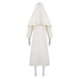 Conjuring Cosplay Costume The Nun White Outfit Adult Female Halloween Carnival Costume