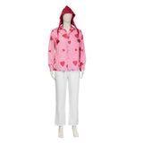 Corazon Cosplay Costume Pink Outfit Adult Male Halloween Carnival Costume