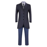 Corpse Bride Cosplay Costume Victor Black Wedding Suit Adult Male Halloween Carnival Costume