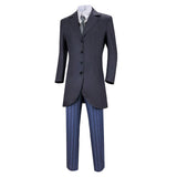 Corpse Bride Cosplay Costume Victor Black Wedding Suit Adult Male Halloween Carnival Costume