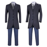 Corpse Bride Cosplay Costume Victor Black Wedding Suit Adult Male Halloween Carnival Costume
