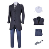 Corpse Bride Cosplay Costume Victor Black Wedding Suit Adult Male Halloween Carnival Costume