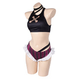 cos Arcane Jinx League of Legends Cosplay Costume Outfits Halloween Carnival Suit swinsuit