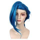 cos Arcane Season 2 Jinx Cosplay Wig Heat Resistant Synthetic Hair Carnival Halloween Party Props Wig