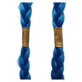 cos Arcane Season 2 Jinx Cosplay Wig Heat Resistant Synthetic Hair Carnival Halloween Party Props Wig