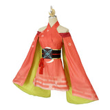 Cosmic Princess Kaguya Cosplay Costume Kaguya Orange Dress Female Halloween Carnival Costume