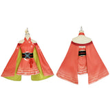 Cosmic Princess Kaguya Cosplay Costume Kaguya Orange Dress Female Halloween Carnival Costume