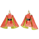 Cosmic Princess Kaguya Cosplay Costume Kaguya Orange Dress Female Halloween Carnival Costume
