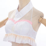 Cosmic Princess Kaguya Cosplay Costume Kaguya Pink Swimsuit Adult Female Halloween Carnival Costume