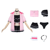 Cosmic Princess Kaguya Cosplay Costume Noi Komazawa Pink and Black Outfit Adult Female Halloween Carnival Costume