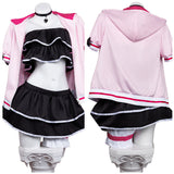 Cosmic Princess Kaguya Cosplay Costume Noi Komazawa Pink and Black Outfit Adult Female Halloween Carnival Costume
