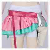 Cosmic Princess Kaguya Cosplay Costume Roka Ayatsumugi White Outfit Adult Female Halloween Carnival Costume