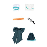 Cosmic Princess Kaguya Cosplay Costume Yachiyo Tsukimi Green Dress Adult Female Halloween Carnival Costume