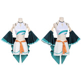 Cosmic Princess Kaguya Cosplay Costume Yachiyo Tsukimi Green Dress Adult Female Halloween Carnival Costume