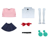 Cosplay Costume Outfits Halloween Carnival Suit Anime Dandadan Momo Ayase