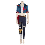 Cosplay Costume Outfits Halloween Carnival Suit Fighting uniform League of Legends cos cosplay Arcane Season 2 fighter Vi Arcane