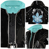 Marvel Rivals Luna Snow Cosplay Costume Adult Female Black Coat Halloween Carnival Suit