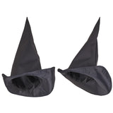Wicked 2024 Elphaba Witch Hat Adult Unisex Black Hat Halloween Carnival Costume Accessories