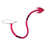 Cosplay Halloween Carnival Costume Accessories Tail Clothing matching Moxxie