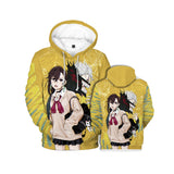Cosplay Hoodie 3D Printed Hooded Casual  Sweatshirt Men Women Casual Streetwear Pullover Dandadan Momo Ayase