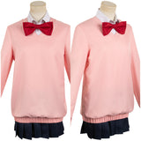 DANDADAN Momo Ayase Cosplay Costume Adult Female Pink Outfits Halloween Carnival Suit cos