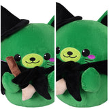 Wicked 2024 Elphaba Cosplay Plush Toys Adult Unisex Green Cartoon Soft Stuffed Dolls Mascot Birthday Xmas Gift