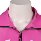 Crime 101  Cosplay Costume Ormon Pink Outfit Adult Male Halloween Carnival Costume