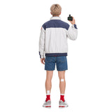 Cyberpunk Cosplay Costume Roman Carax White Coat Outfit Adult Male Halloween Carnival Costume