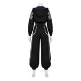 Cyberpunk Cosplay Costume Talia Yang Black Outfit Adult Female Halloween Carnival Costume