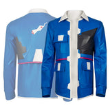 Cyberpunk: Edgerunners Cosplay Costume D Blue Jacket Adult Male Halloween Carnival Costume