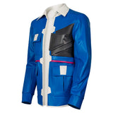 Cyberpunk: Edgerunners Cosplay Costume D Blue Jacket Adult Male Halloween Carnival Costume