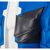 Cyberpunk: Edgerunners Cosplay Costume D Blue Jacket Adult Male Halloween Carnival Costume