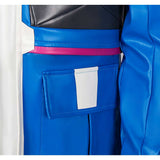 Cyberpunk: Edgerunners Cosplay Costume D Blue Jacket Adult Male Halloween Carnival Costume