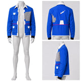 Cyberpunk: Edgerunners Cosplay Costume David Blue Jacket Adult Male Halloween Carnival Costume