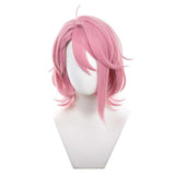 DANDADAN Aira Shiratori Cosplay Adult Pink Woman Wig Heat Resistant Synthetic Hair Carnival Halloween Party Props