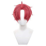 DANDADAN Jin Enjouji Pink Adult Unisex Cosplay Wig Heat Resistant Synthetic Hair Carnival Halloween Party Props