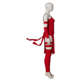 Daredevil Cosplay Costume Elektra Natchios Red Outfit Adult Female Halloween Carnival Costume