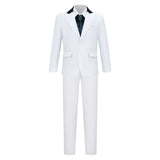 Daredevil Cosplay Costume Kingpin White Suit Adult Male Halloween Carnival Costume
