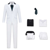 Daredevil Cosplay Costume Kingpin White Suit Adult Male Halloween Carnival Costume