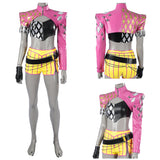 Dead by Daylight Cosplay Costume Mina Key Pink Outfit Adult Female Halloween Carnival Costume