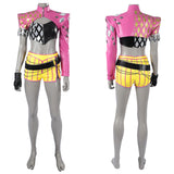 Dead by Daylight Cosplay Costume Mina Key Pink Outfit Adult Female Halloween Carnival Costume
