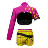 Dead by Daylight Cosplay Costume Mina Key Women Purple Outfit Adult Female Halloween Carnival Costume