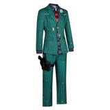 Delta Force Cosplay Costume Alonso Hudson Green Suit Adult Male Halloween Carnival Costume
