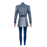Descendants Cosplay Costume Chloe Charming Gray Outfit Adult Female Halloween Carnival Costume