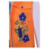 Descendants Cosplay Costume Luis Madrigal Orange Outfit Kids Children Halloween Carnival Costume