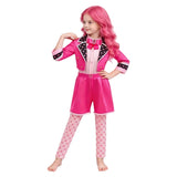 Descendants Cosplay Costume Pink Kids Children Pink Shorts Set Halloween Carnival Costume